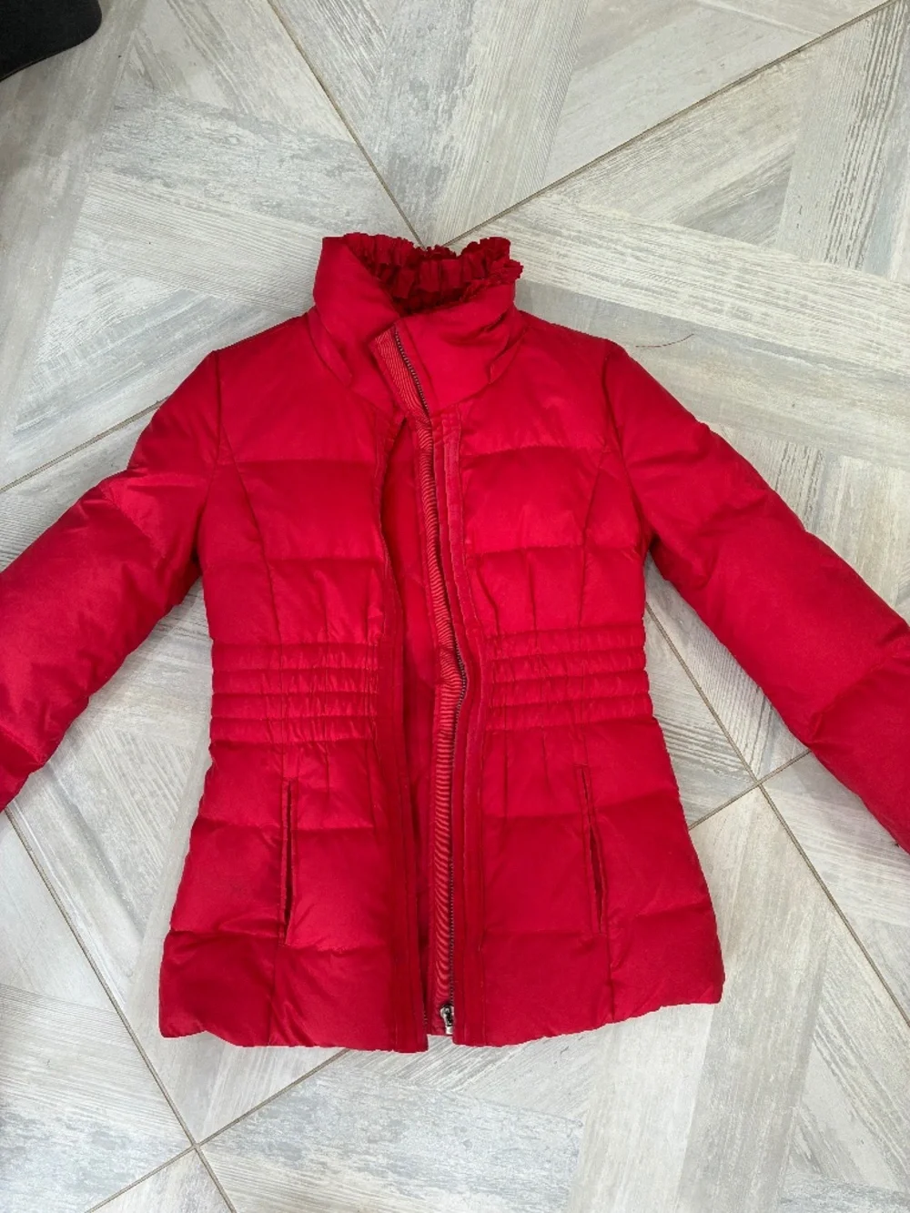 Juicy Couture Women's Red Puffer Jacket